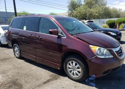 2010 Honda Odyssey Exl from USA, damaged, VIN 5FNRL3H60AB112616